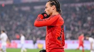 官方：萨内得票率17%，当选拜仁3月队内最佳球员